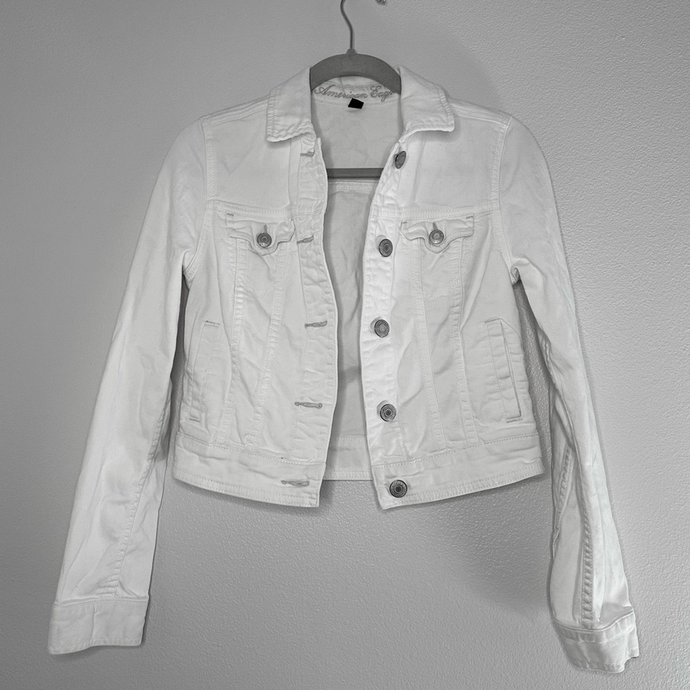White Denim Jacket